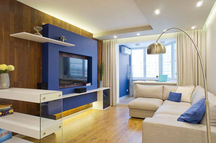 Современный дизайн однокомнатной квартиры. фото с интерьером 1 комнатных квартир (200+)