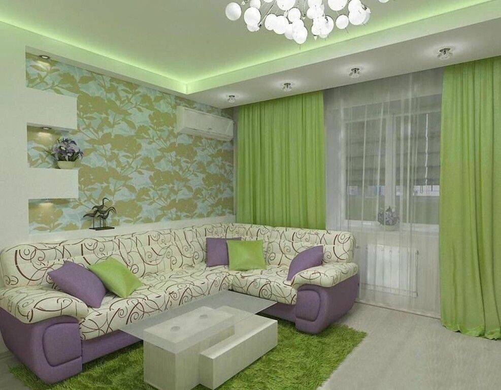 Зеленая гостиная (65 фото): особенности дизайна интерьера в зеленых тонах. с каким цветом сочетается зеленый? оформление стен зала