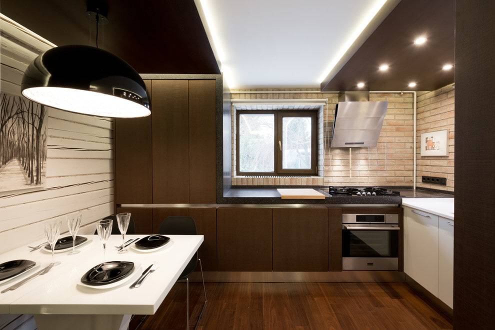 Как сделать освещение на кухне - 3 правила. расположение светильников на потолке кухни.