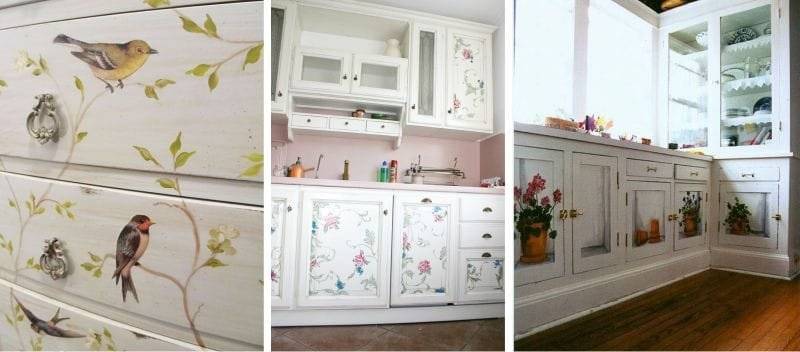 Как обновить старую кухонную мебель своими руками (38 фото): советы по выполнению косметического ремонта
