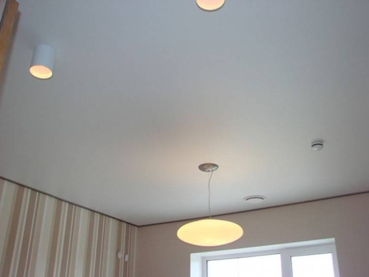 Натяжной потолок матовый или глянцевый: какой лучше выбрать, глянец или матовый, какие навесные потолки лучше сделать