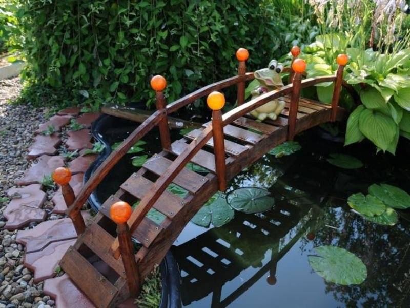 Декоративный мостик для сада: функции, виды, особенности выбора конструкции
