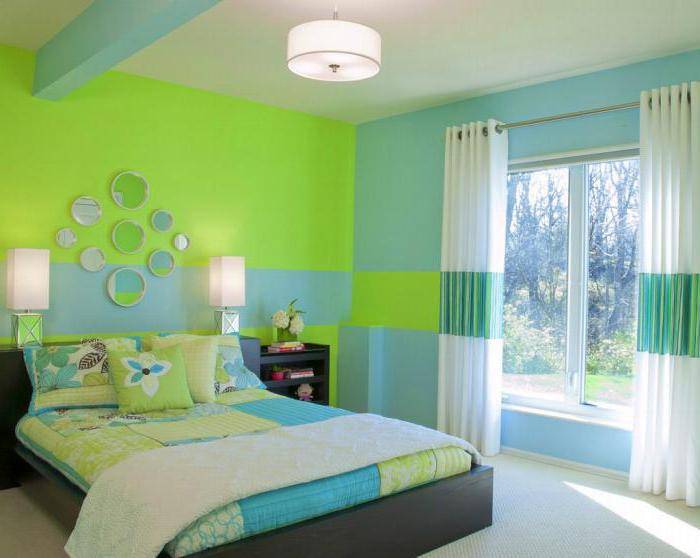 Зеленые обои в спальне (28 фото): светло-зеленый цвет в интерьере, дизайн