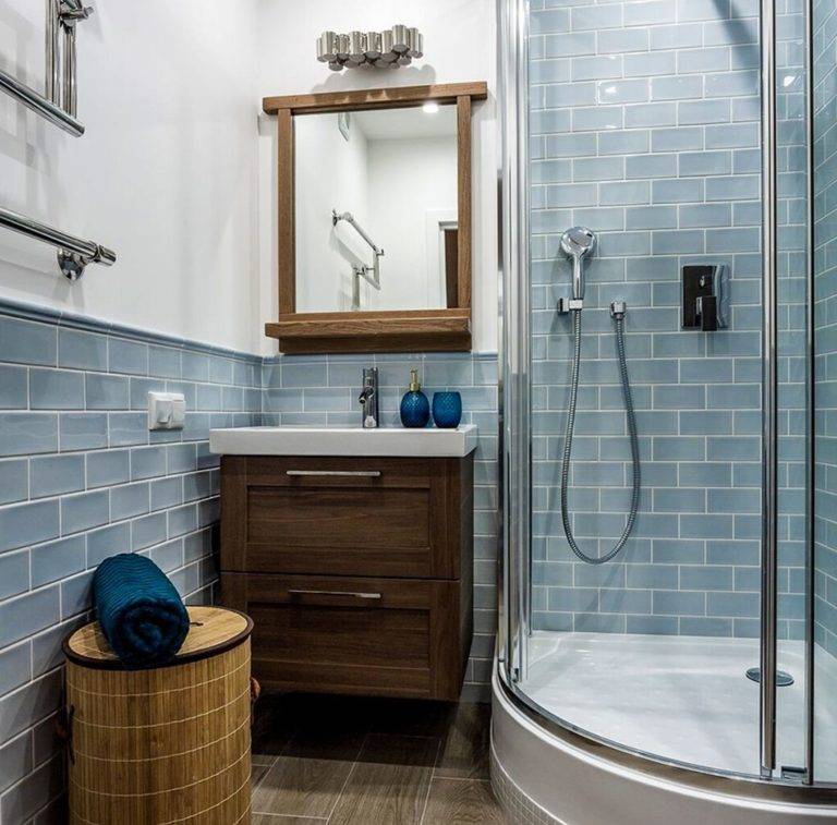 Советы по дизайну ванной комнаты с душевой кабиной