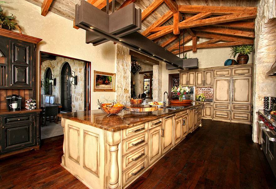 Кухня в деревенском стиле: лучшие идеи для оформления интерьеров (+89 фото)