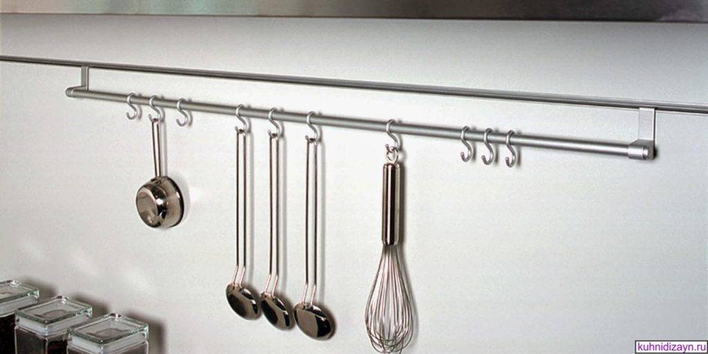 Красота и практичность: рейлинги для кухни (+40 фото необычных решений в интерьере)
