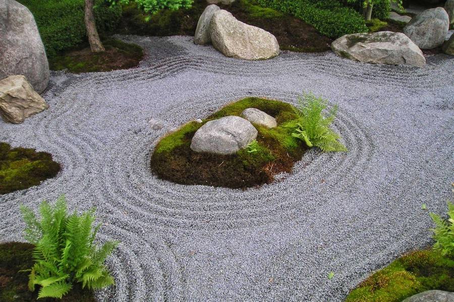 Сад камней: удивительная каменная композиция японской философии