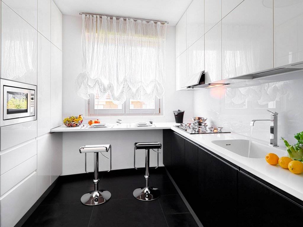 Маленькая черная кухня: секреты дизайна (60 фото) | современные и модные кухни