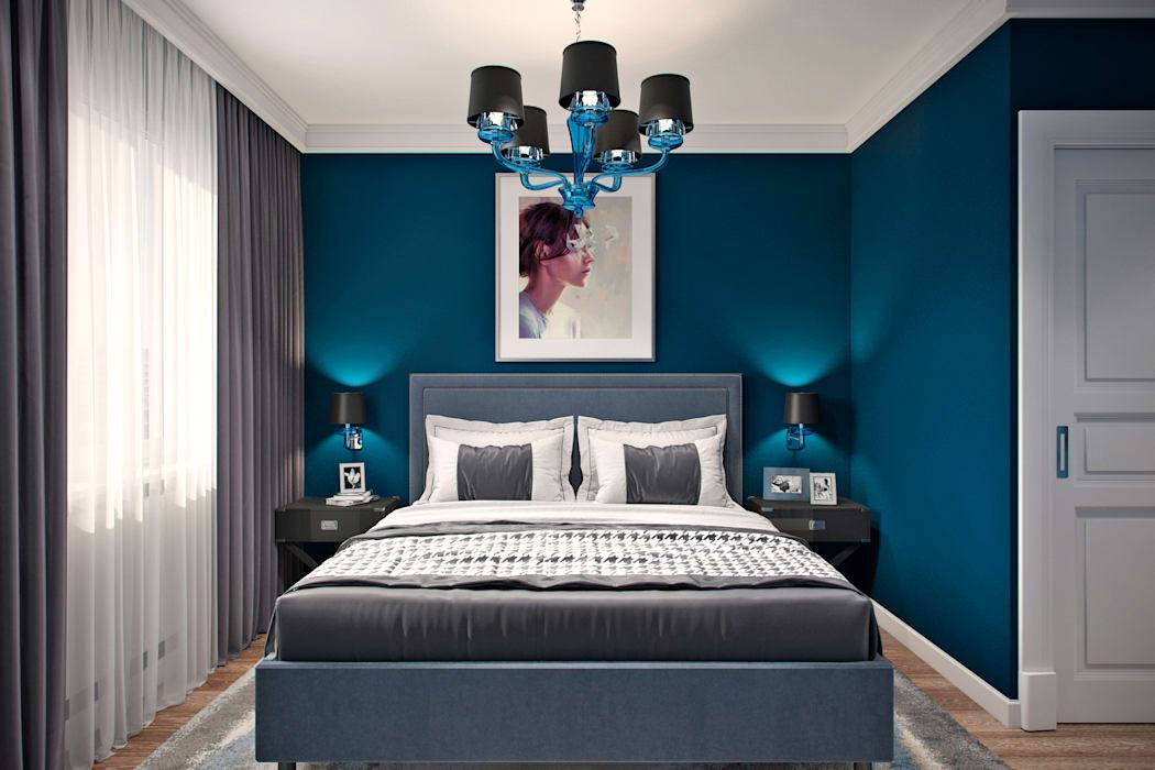 Зеленая спальня: топ 160 фото лучшего сочетания дизайна с зеленым оттенком