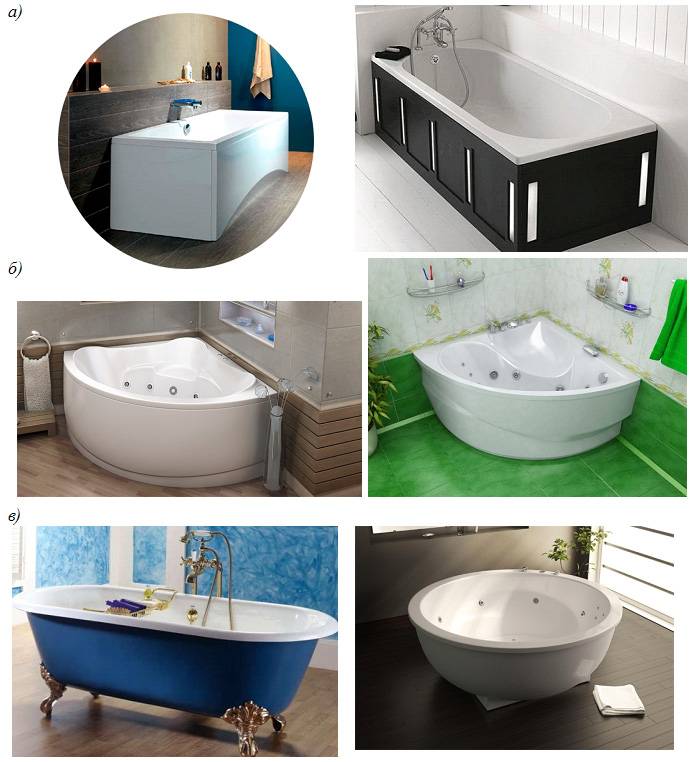 Стальные, чугунные, акриловые и другие ванны: какую выбрать в ваш дом?