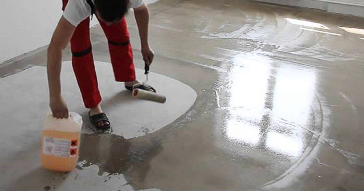 Как избавиться от бетонной пыли в гараже