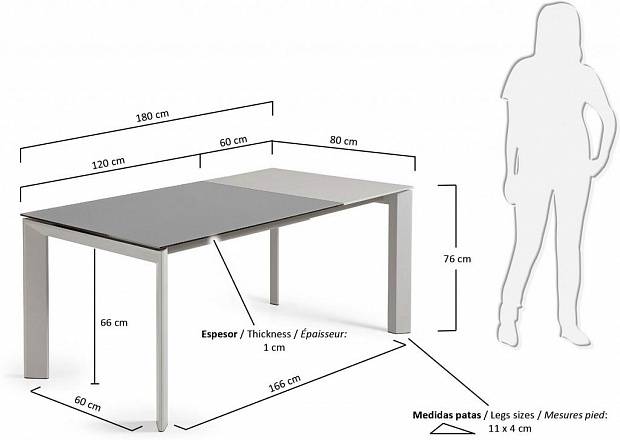 Размеры кухонного стола — как подобрать удобный и функциональный