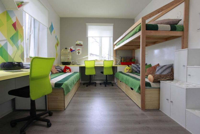 Детская комната для двоих детей: 100 фото-идей для дизайна интерьера