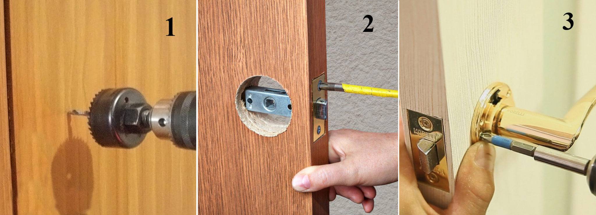Установка дверного замка в межкомнатную дверь: простая и понятная инструкция – советы по ремонту