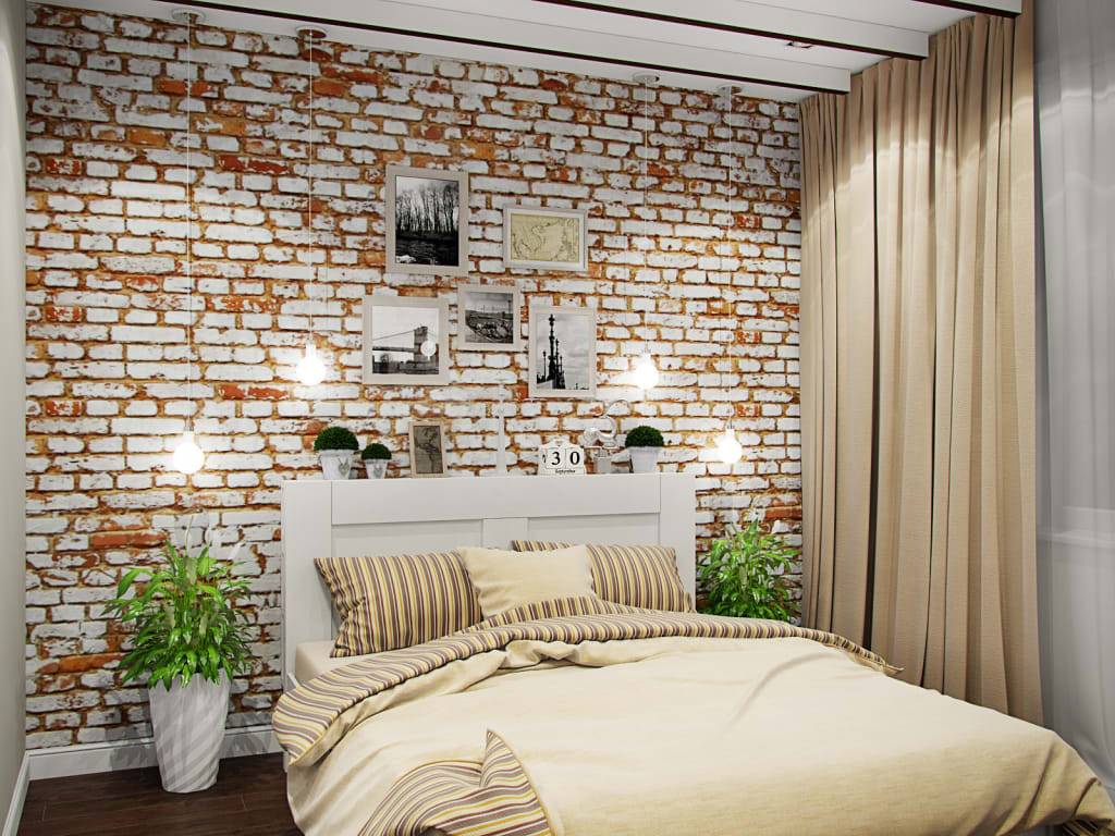 Гостиные с кирпичными стенами: варианты красивой отделки стен, плюсы и минусы применения кирпича в интерьере
