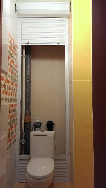 Установка рольставней в туалете - пошаговая инструкция к монтажу