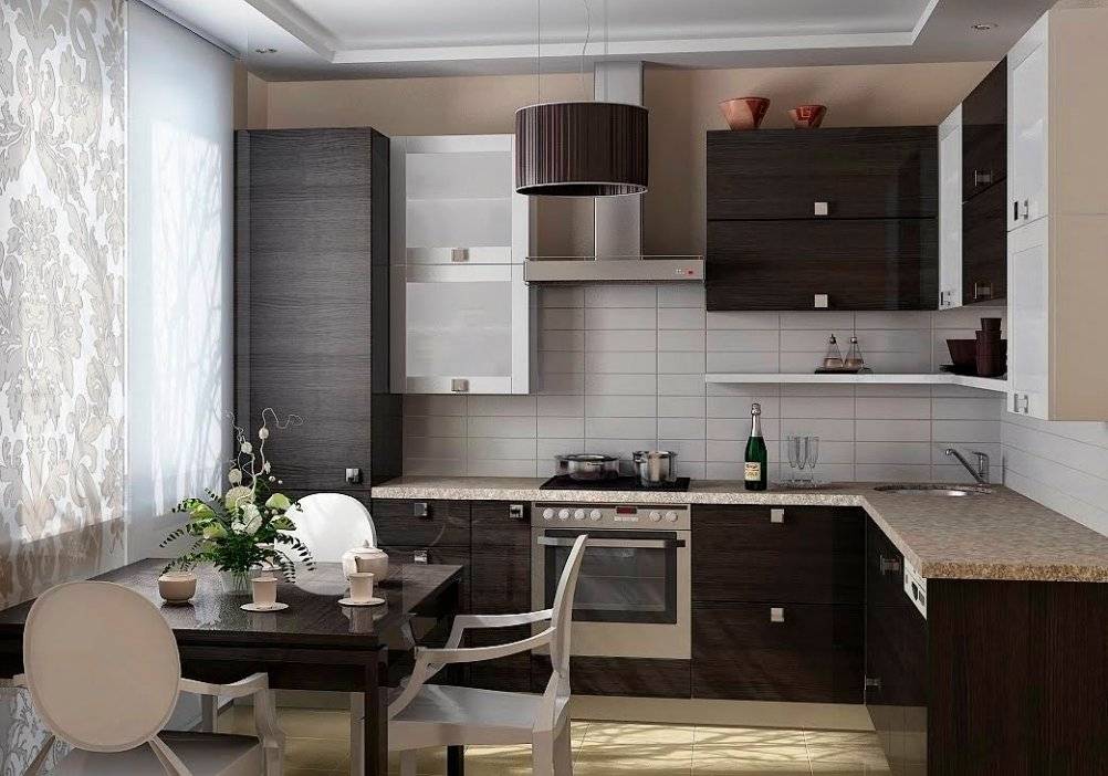 Прямоугольная кухня - 130 фото реального интерьера с вариантами дизайна
