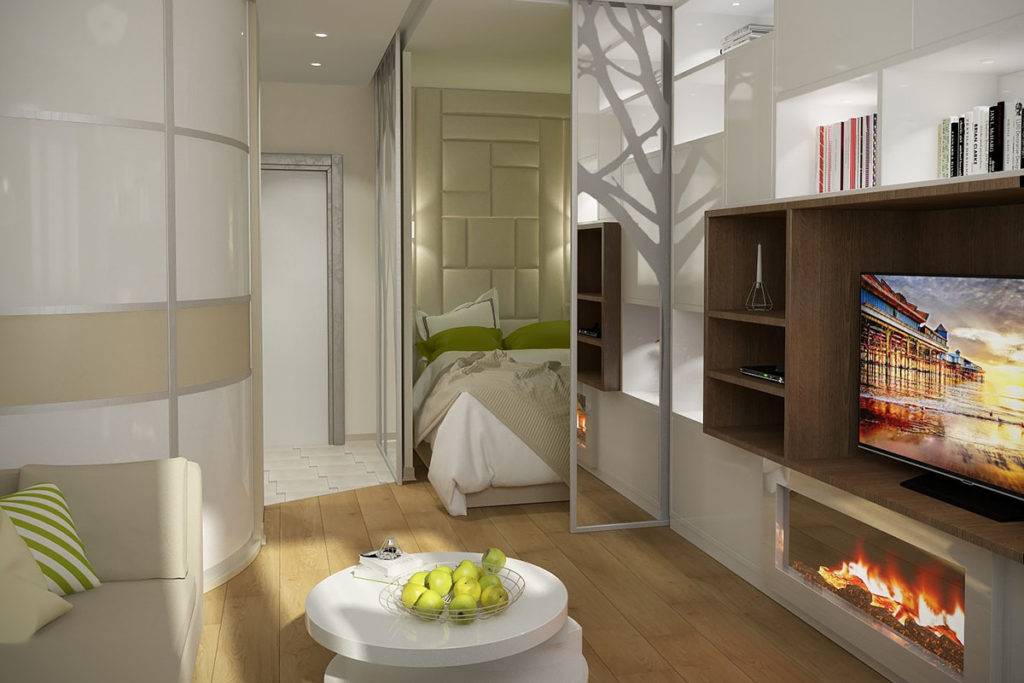 Дизайн однокомнатной квартиры — 35 решений на любой вкус - уютный дом