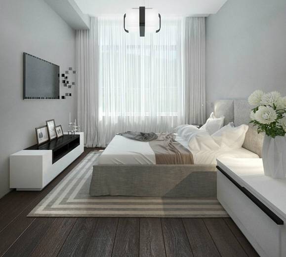 Спальня 17 кв. м: 120 фото идей дизайна, варианты планировок в современном стиле