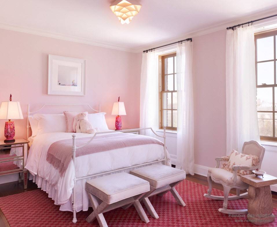 Розовый цвет в интерьере детской комнаты, 30 фото. красивые интерьеры и дизайн