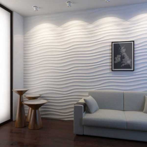 3d панели для стен в интерьере - фото примеров