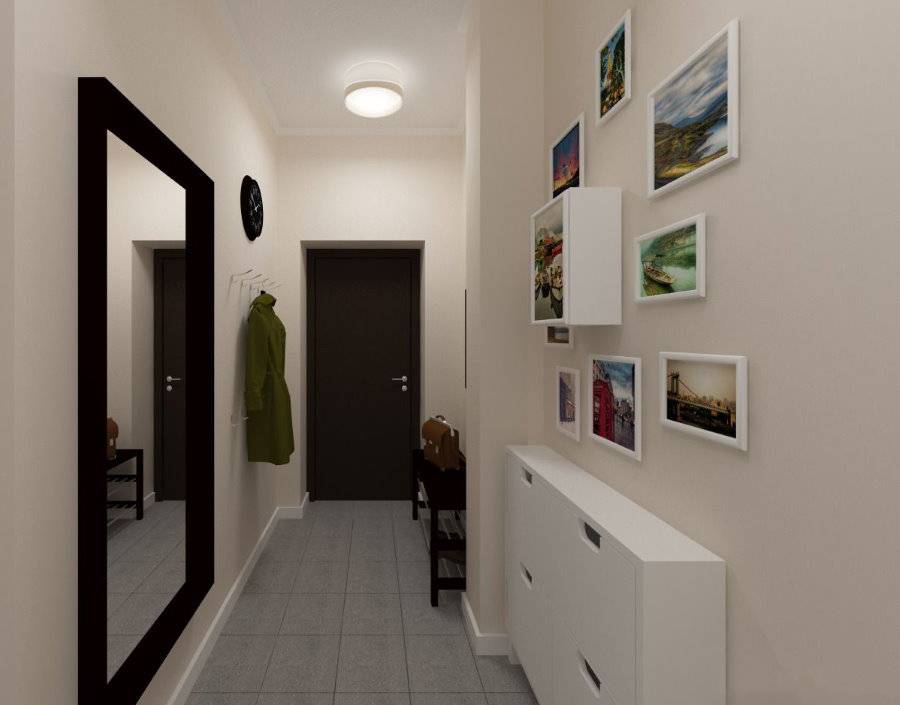 Дизайн узкой прихожей: решения и идеи для коридора в современном стиле 
 - 40 фото