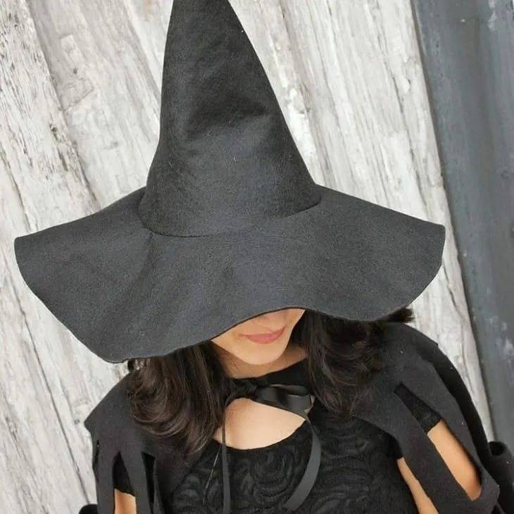 Шляпа ведьмы своими руками для костюма на хэллоуин: мк с пошаговыми фото и видео