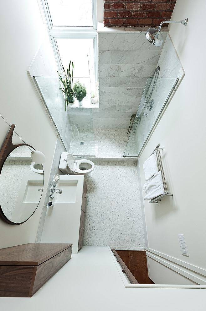 100 больших идей для маленькой ванной на фото - дизайн интерьера
