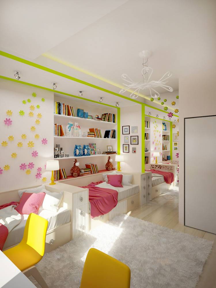 Детская 20 кв. м. (130 фото) — примеры реального украшения и оформления детской комнаты