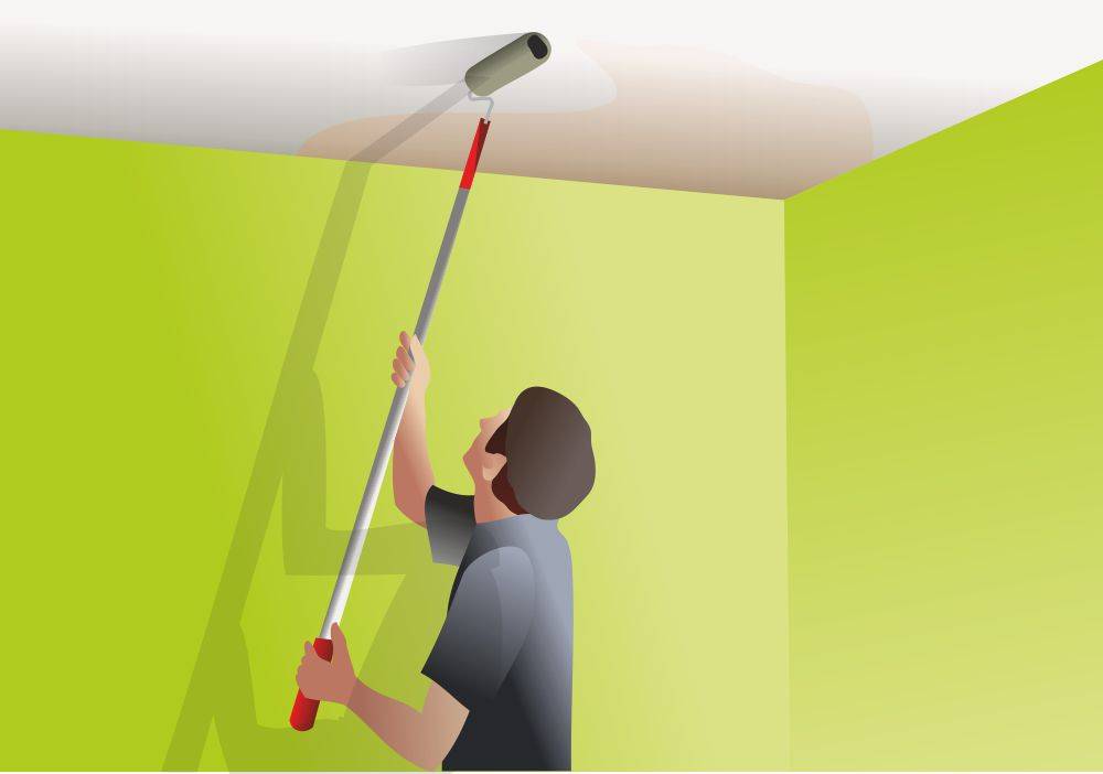 Как красить стены водоэмульсионной краской