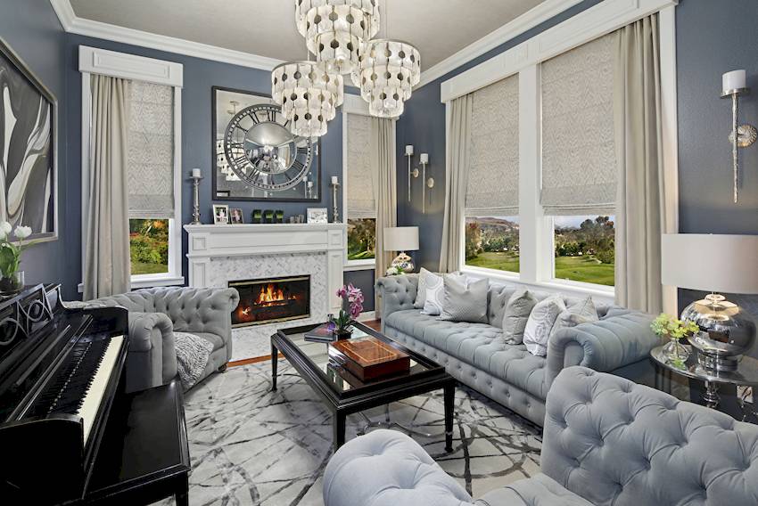 Синий диван в интерьере: 70+ фото, идеи для гостиной, кухни, детской, кабинета