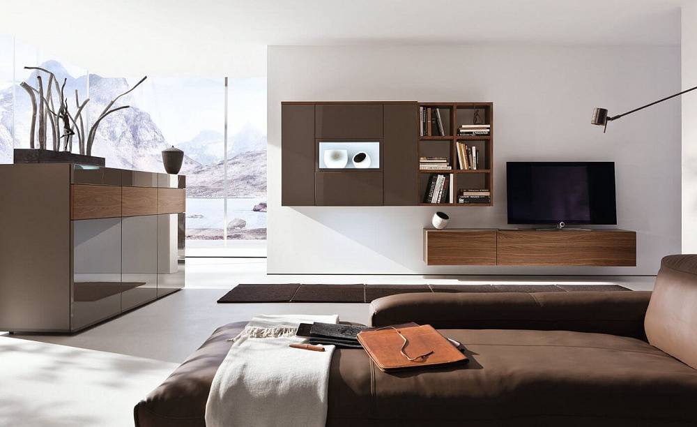 Современный интерьер гостиной: 120 фото модных примеров дизайна в квартире или частном доме