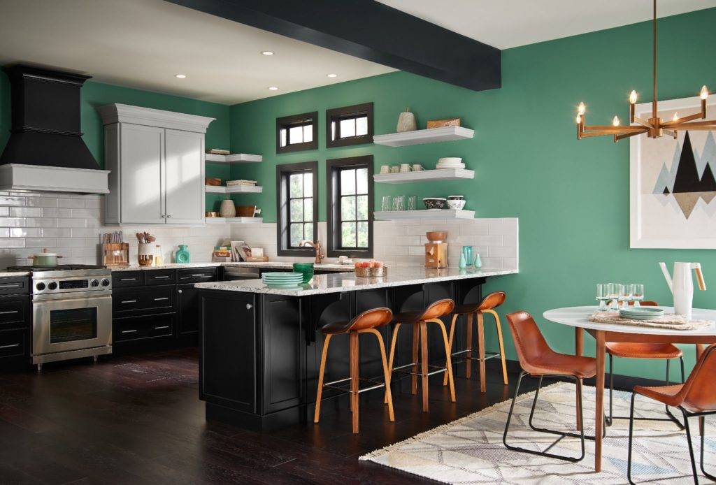 Какой краской покрасить кухонный гарнитур своими руками: состав и цветовая палитра