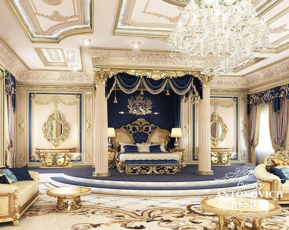 Гостиная в стиле барокко: 100 красивых фото-идей - дизайн интерьера