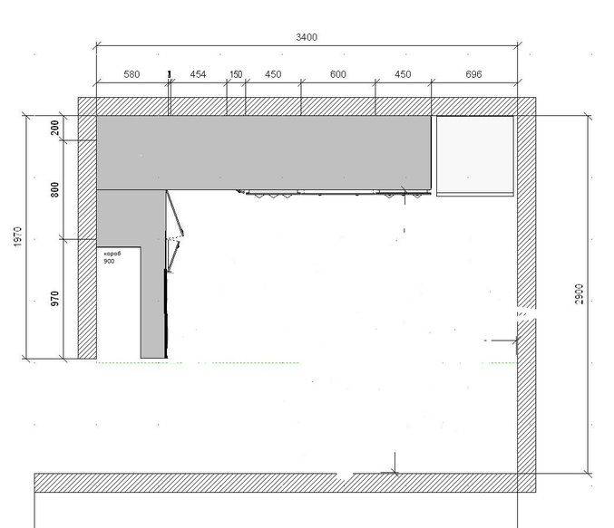 Дизайн кухни 10 м2 с вентиляционным коробом п44 17 ти этажного дома