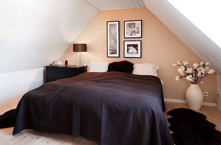 Дизайн спальни на мансарде (75 фото) – особенности и рекомендации