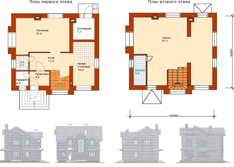 Планировка двухэтажного дома: топ-180 фото и видео вариантов планировок двухэтажного дома. особенности фундамента и внешних условий