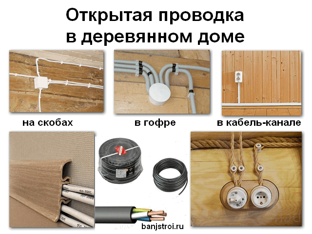 Проводка в деревянном доме своими руками – пошаговая инструкция монтажа электропроводки