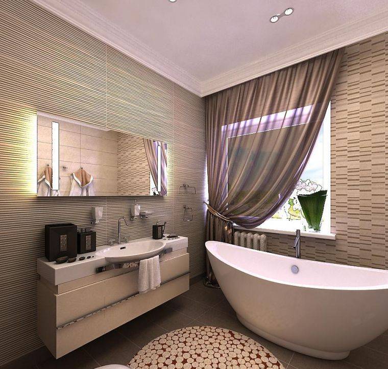 Дизайн ванной комнаты в квартире (94 фото): правила красивого оформления ванной в обычной квартире, проекты и варианты отделки