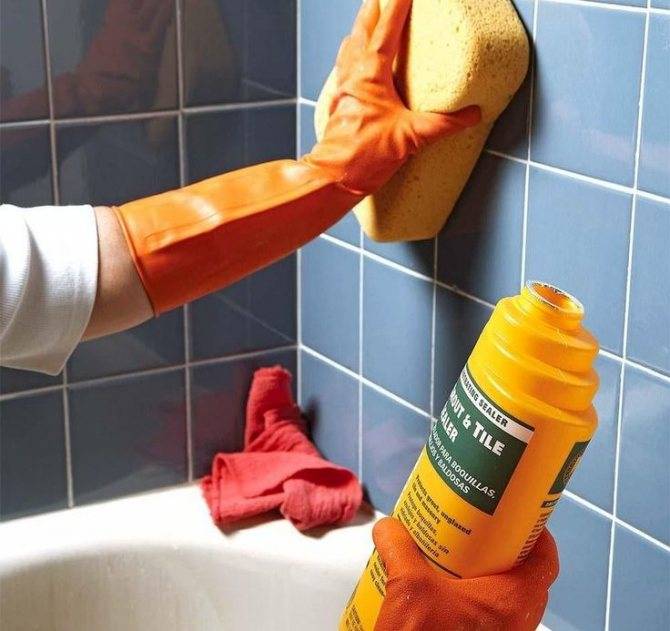 Как почистить швы между плиткой в ванной, чем убрать плесень и грибок, фото и видео | mirnadivane.ru