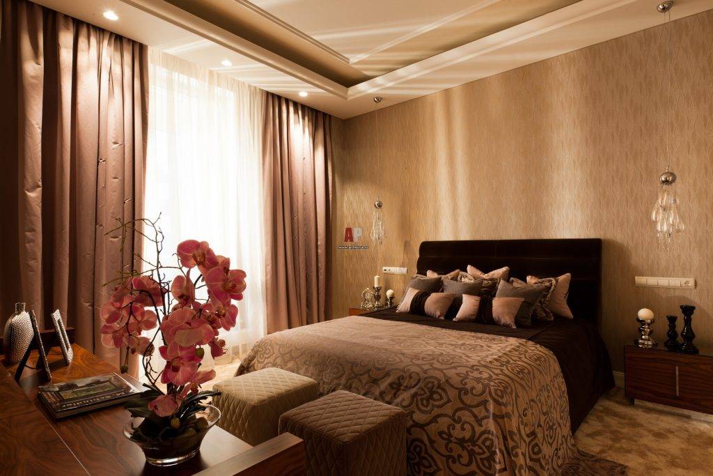 Бежево шоколадная спальня 47 фото идей, молочно-кофейные цвета в спальной комнате, сочетания с шоколадной мебелью