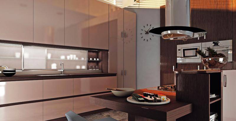 Цвет капучино в интерьере кухни +75 фото примеров дизайна