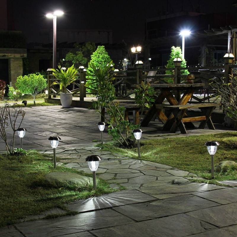 дсветка для сада: виды и типы светильников для освния садового участка