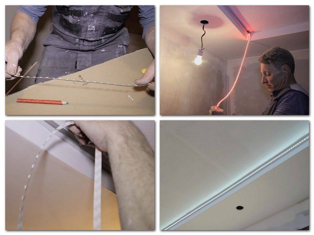 Потолок с подсветкой: простые советы как сделать его самостоятельно