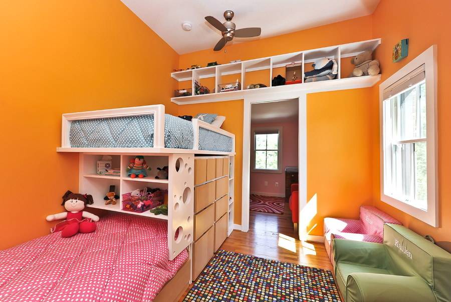 Обои в детскую комнату для девочек: виды, цвет, дизайн, комбинирование, 68 фото