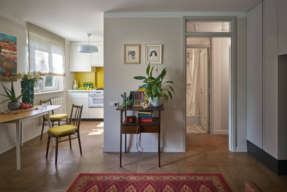 Дизайн хрущевки 2021 года - 115 фото лучших идей и новинок для маленькой квартиры
