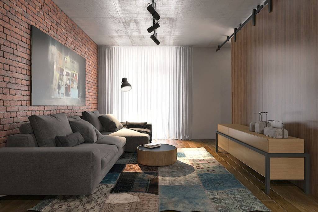 Квартира в стиле лофт: современный интерьер в хрущевках, фото реальных объектов