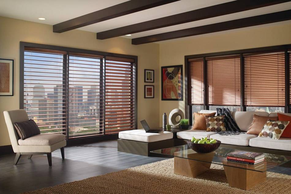 Рулонные шторы: фото в интерьере кухни, спальни, гостиной, варианты стилей