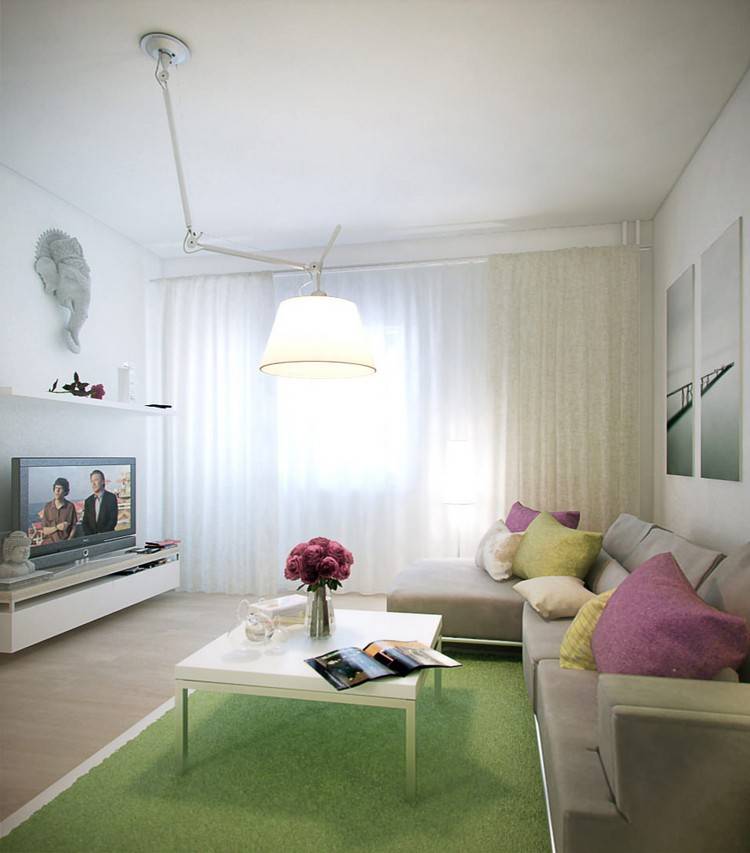 Интерьер квартиры 37 кв. м. – 50+ фото, современные идеи дизайна