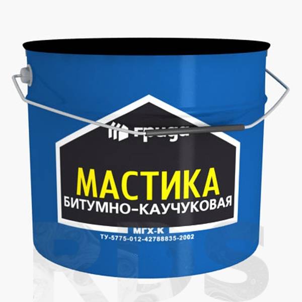 Применение холодной битумной мастики для крыши, фундамента, гидроизоляции пола и бассейнов